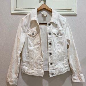 White Denim Jacket